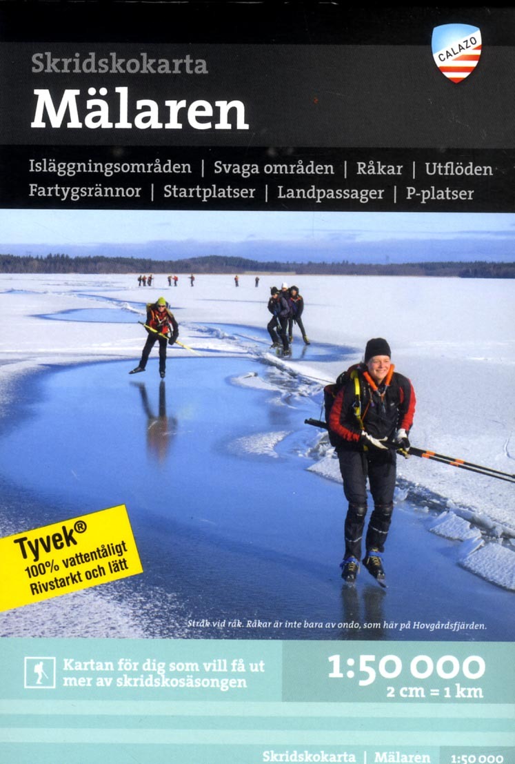 Skridskokarta Mälaren Calazo
