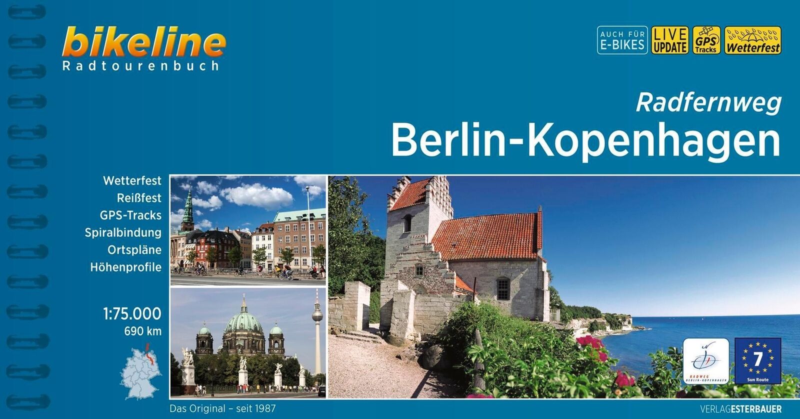 Berlin-Copenhagen Radweg - Bikeline