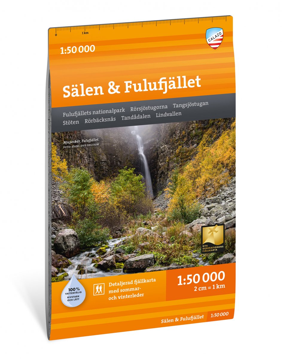 Sälen &amp; Fulufjället 1:50 000 Calazo