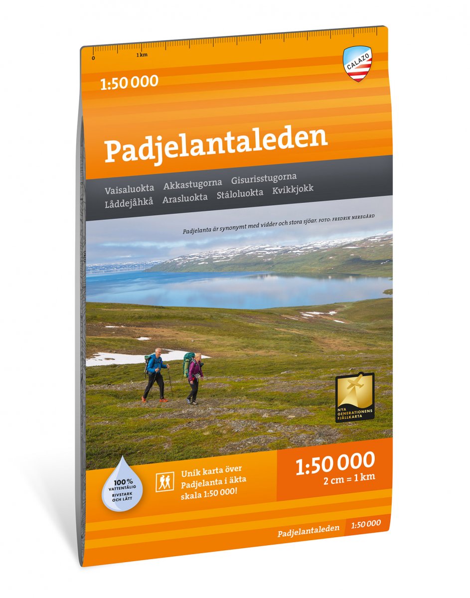 Padjelantaleden 1:50 000 Calazo