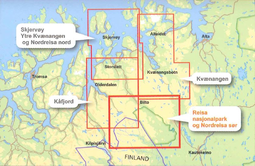 Alternativ bild 1 för Calazo Reisa Nasjonalpark Og Nordreisa Sör