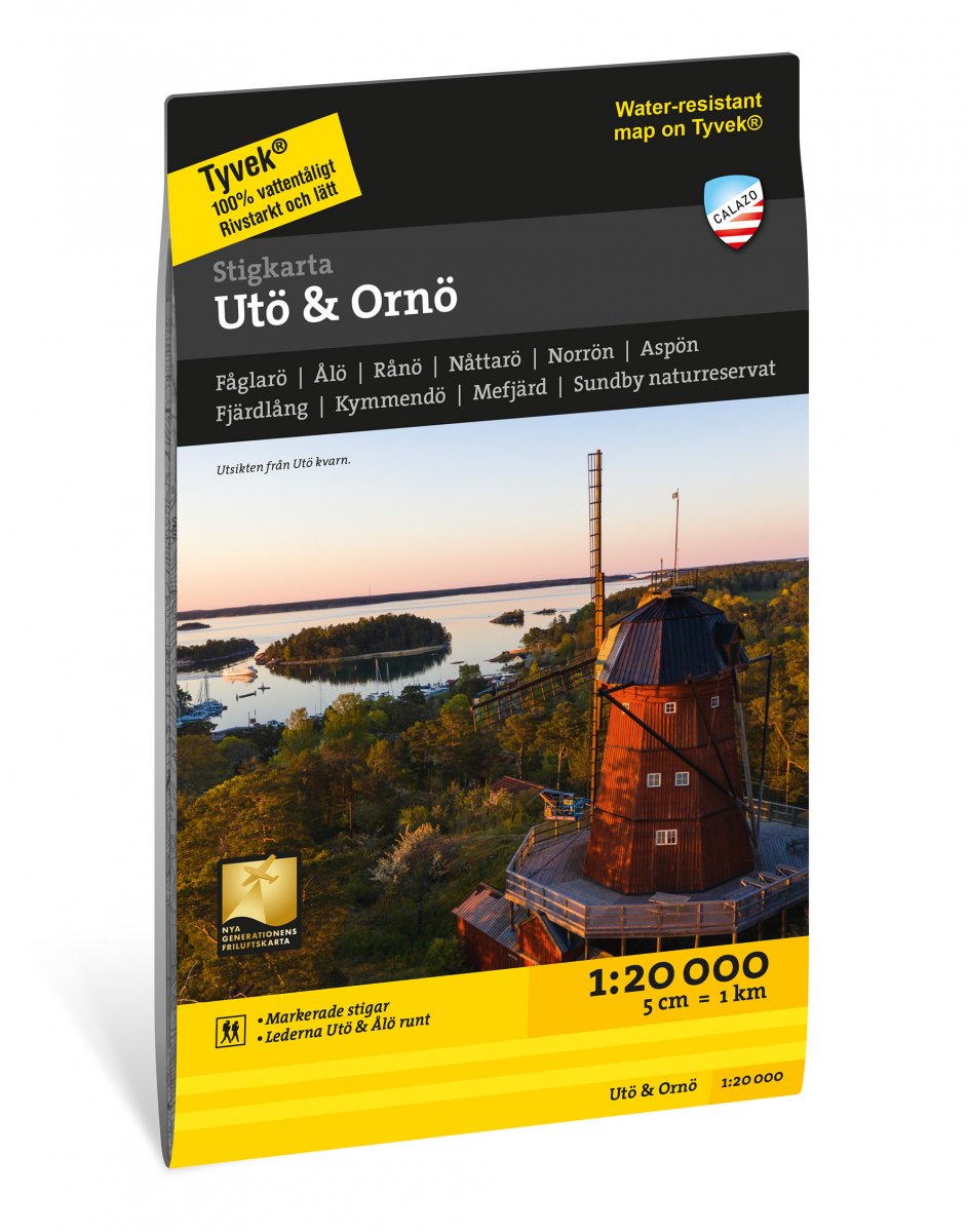 Utö Ornö Stigkarta Calazo