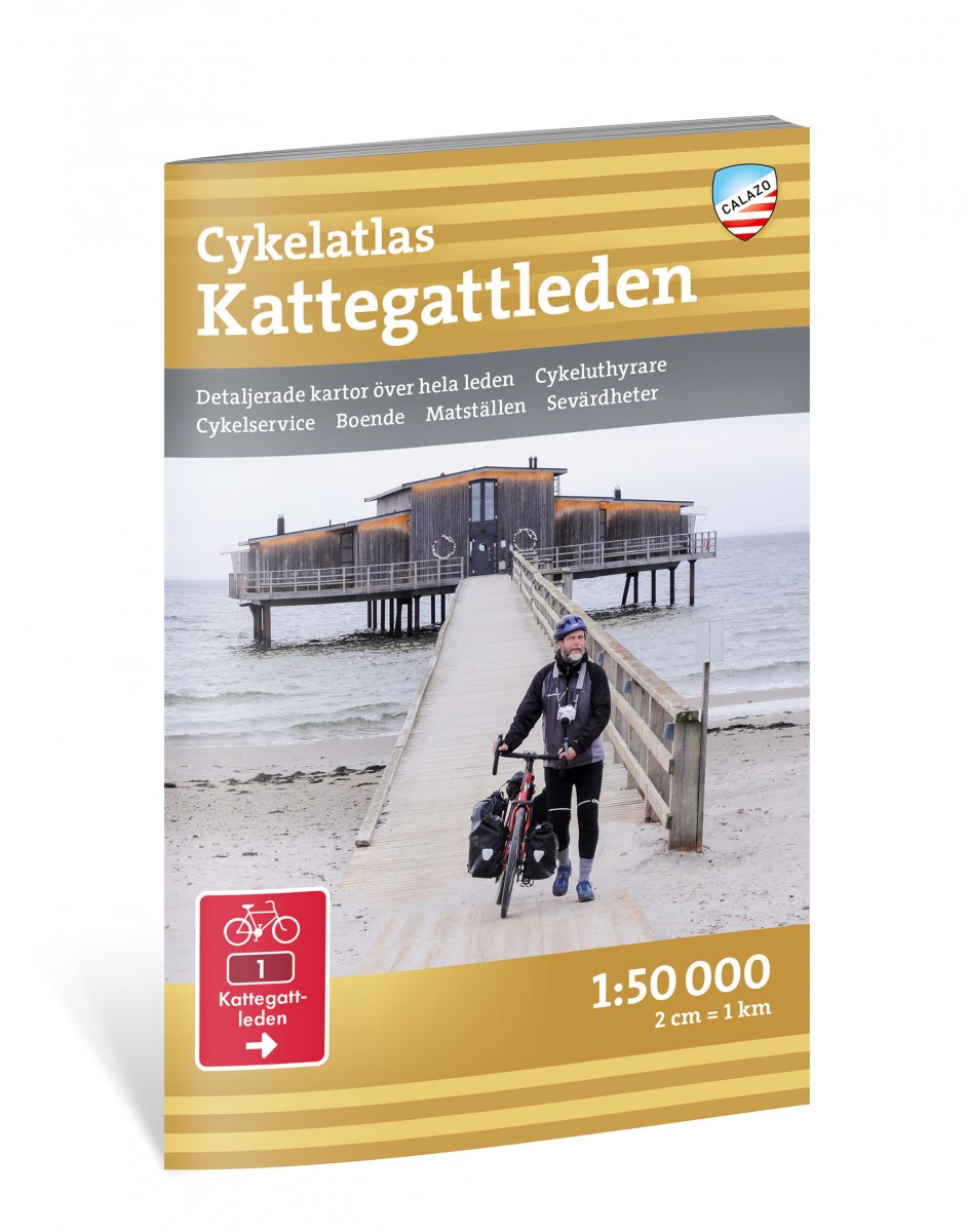 Kattegattleden Cykelatlas Calazo