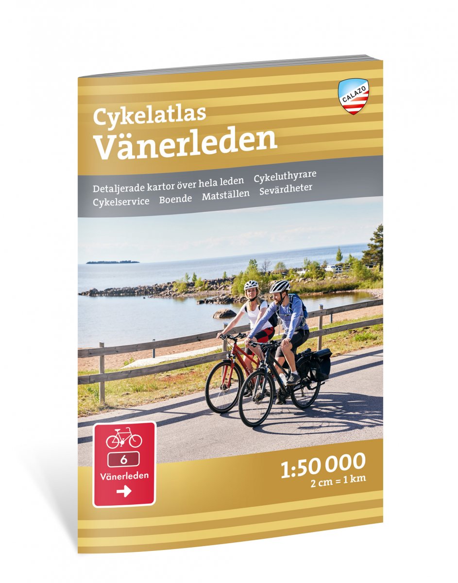 Vänerleden Cykelatlas Calazo