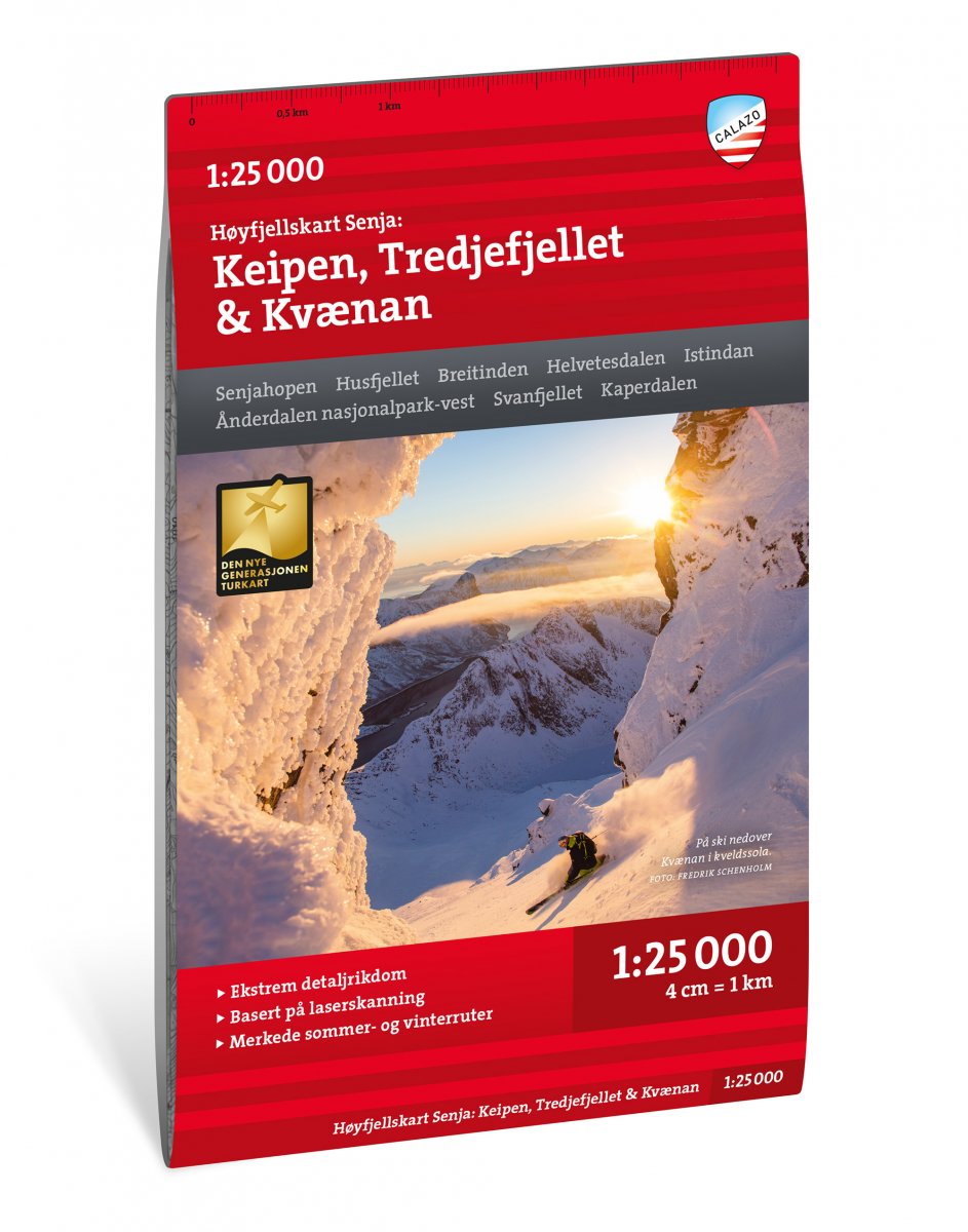 Senja: Keipen, Tredjefjellet &amp; Kvænan Calazo