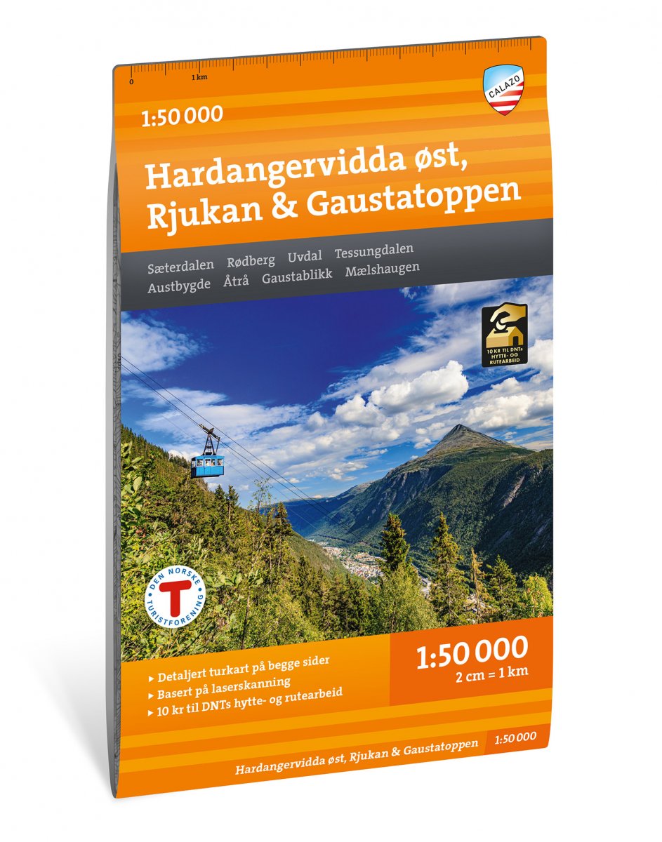 Hardangervidda øst, Rjukan &amp; Gaustatoppen Calazo