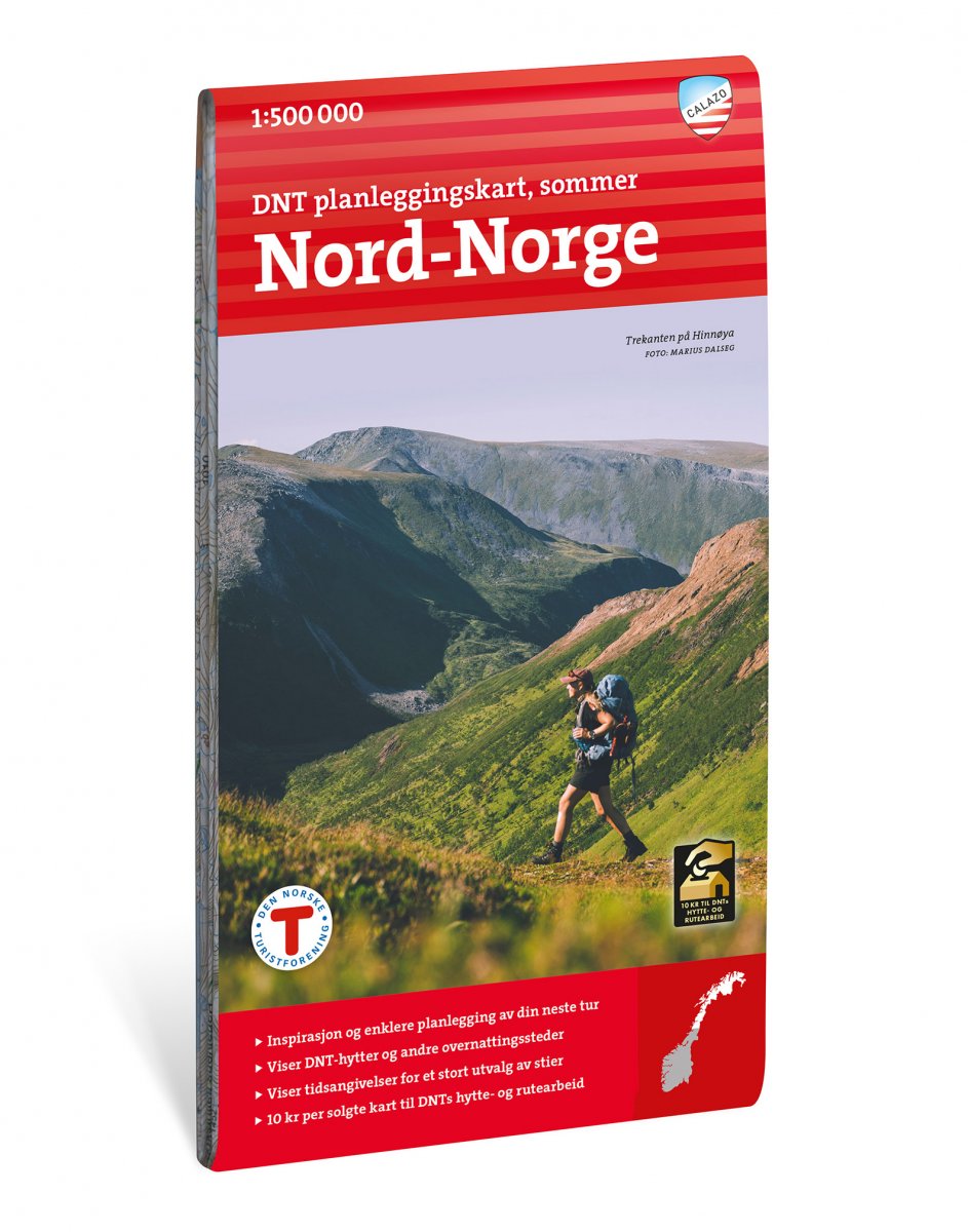 Nord Norge Planeringskarta Calazo