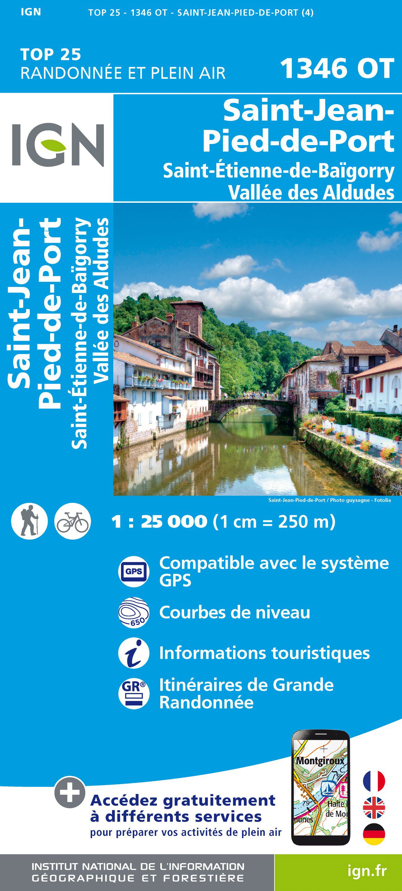 Saint-Jean-Pied-de-Port 1346OT Top25 IGN