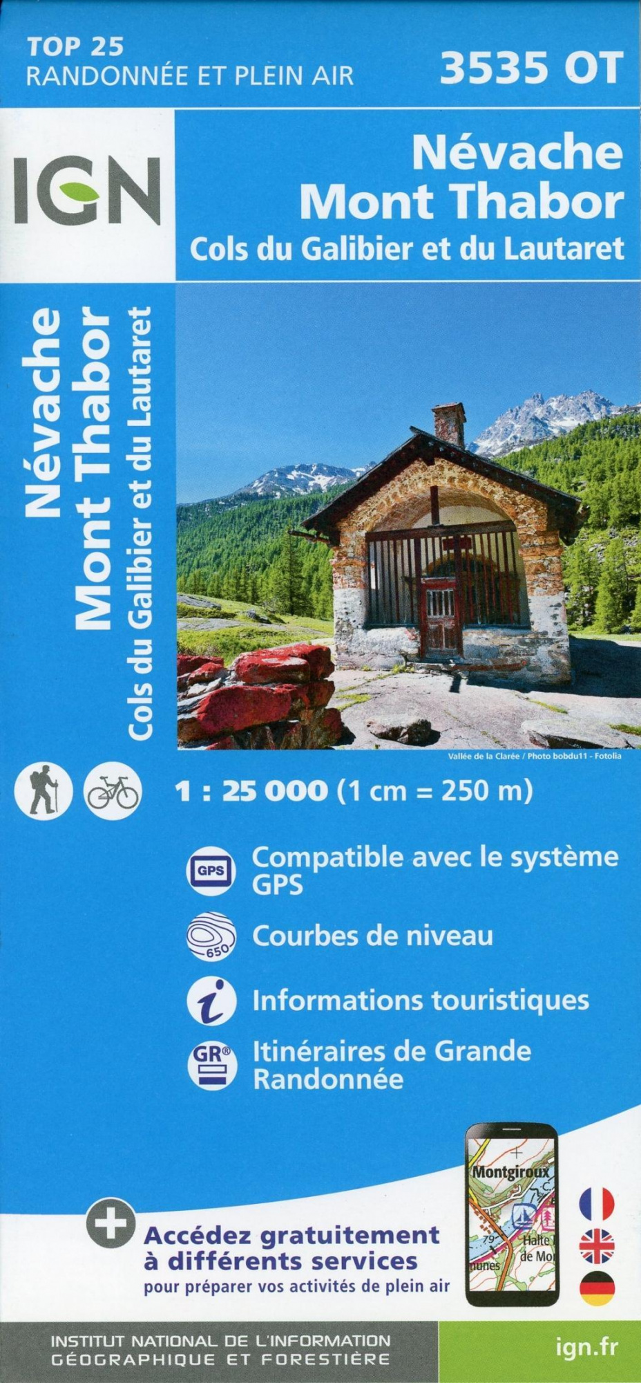 Névache - Mont Thabor 3535OT Top25 IGN