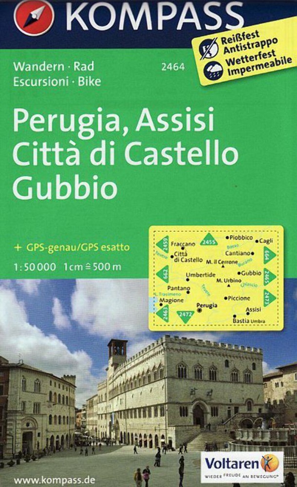 2464 Kompass Wanderkarte