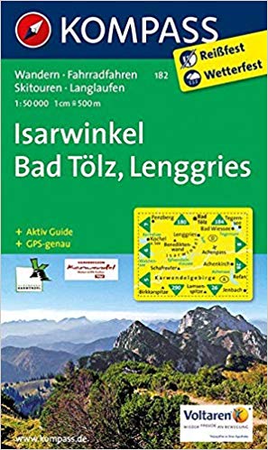 182 Kompass Wanderkarte