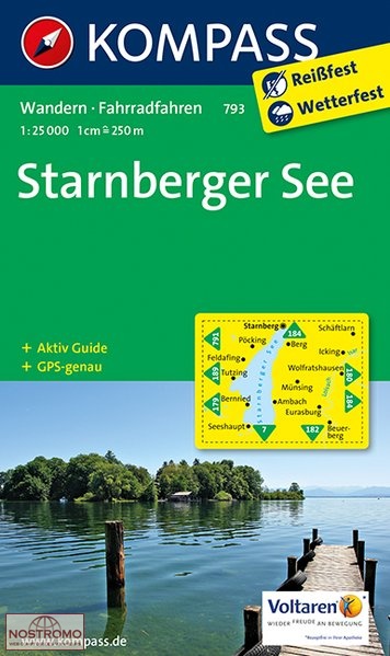 793 Kompass Wanderkarte