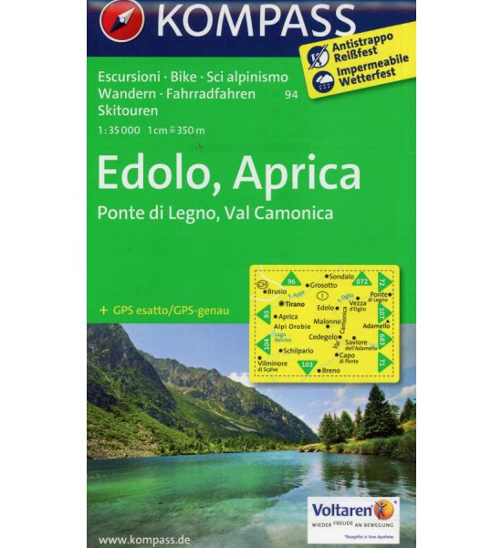 94 Kompass Wanderkarte