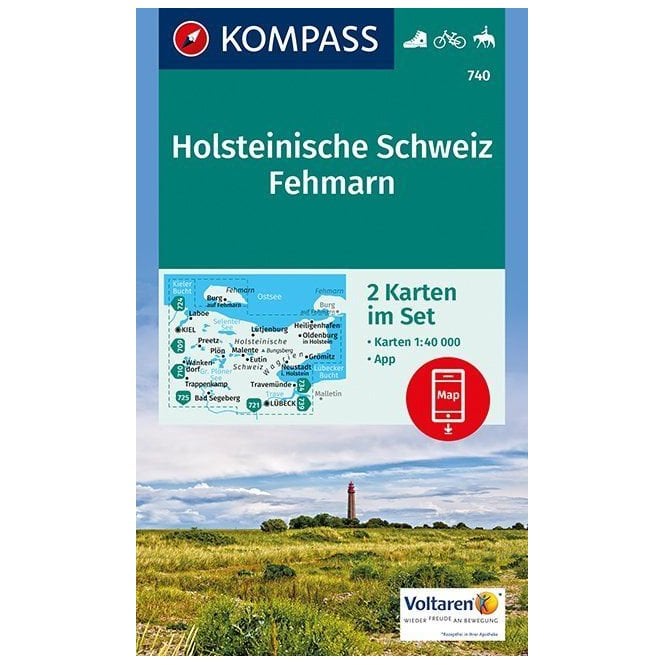 740 Kompass Wanderkarte