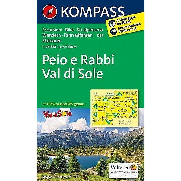 095 Kompass Wanderkarte