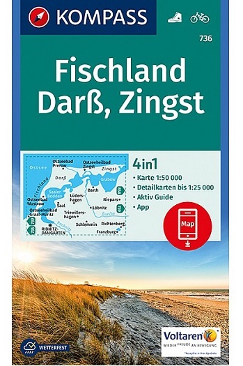 736 Kompass Wanderkarte