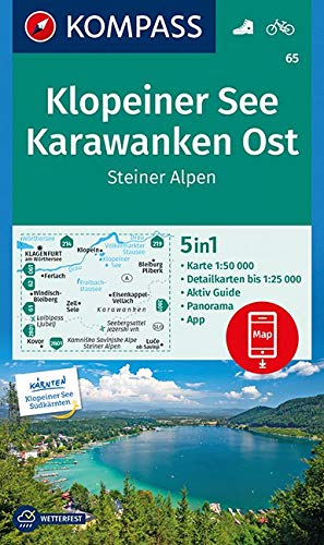 65 Kompass Wanderkarte