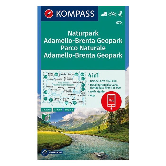 070 Kompass Wanderkarte