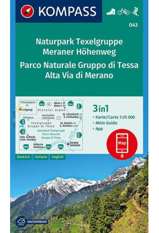 043 Kompass Wanderkarte