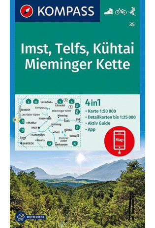 35 Kompass Wanderkarte