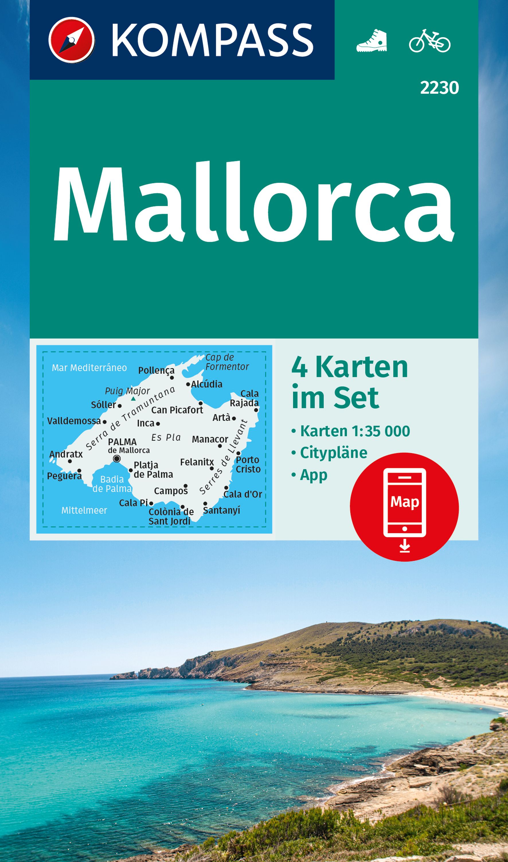 2230 Mallorca 1:35.000 4-blads set