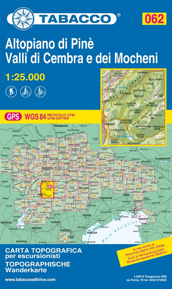 062 Altopiano di Pinè - Valli di Cembra e dei Mocheni