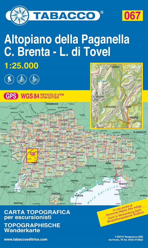 067 Altopiano della Paganella-C.Brenta-Trento