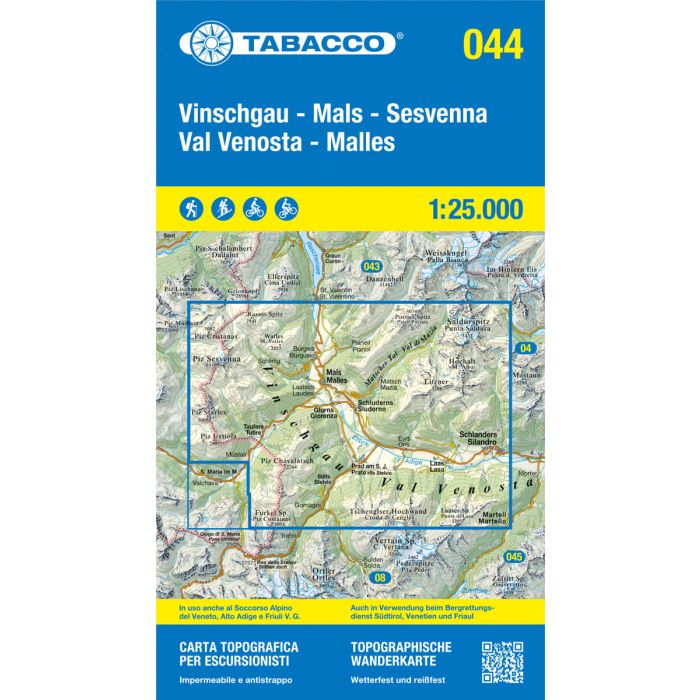 044 Val Venosta - Vinschgau - Sesvenna