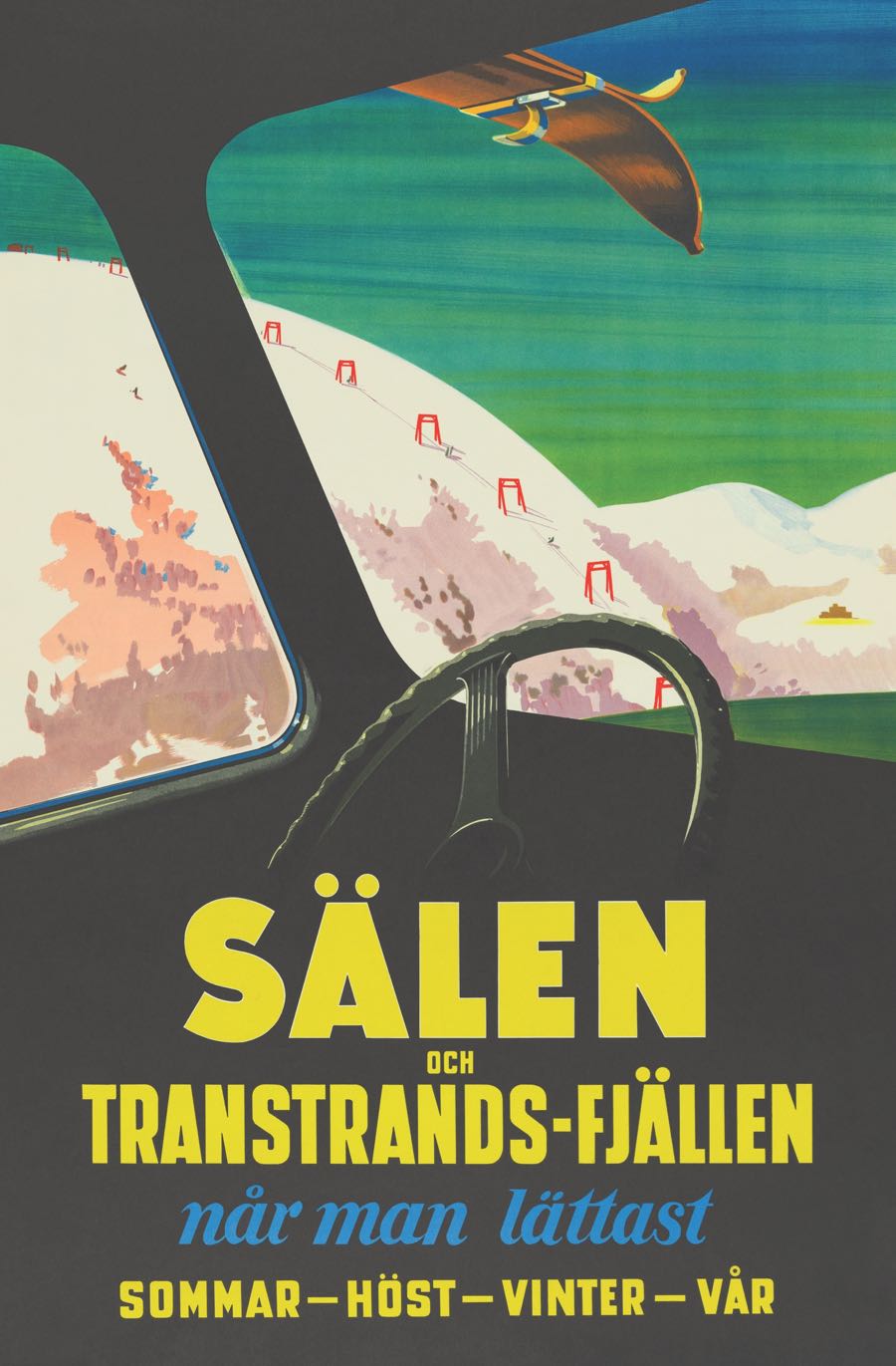Vykort Sälen och Transtrandsfjällen