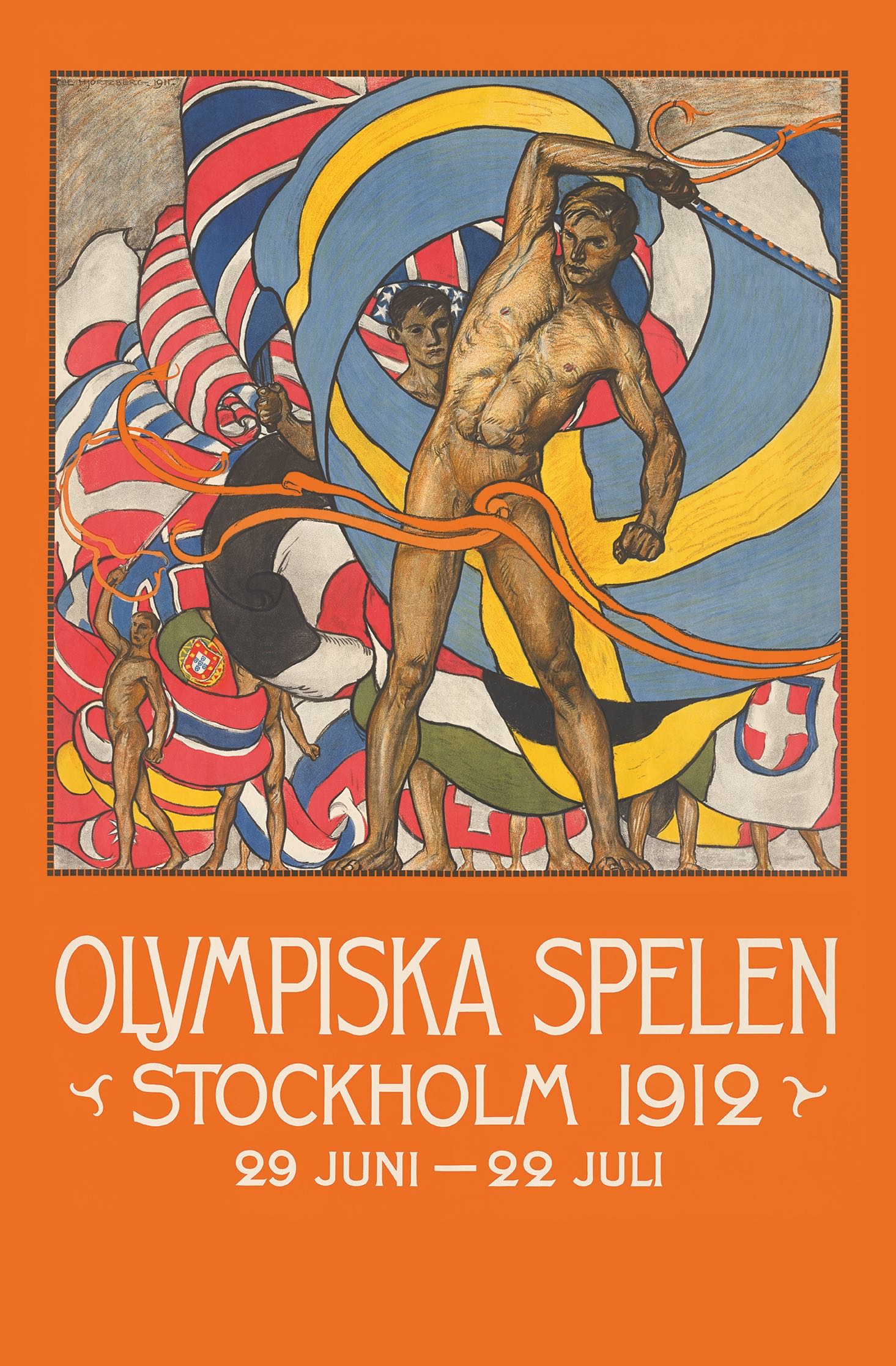 Vykort Olympiska spelen