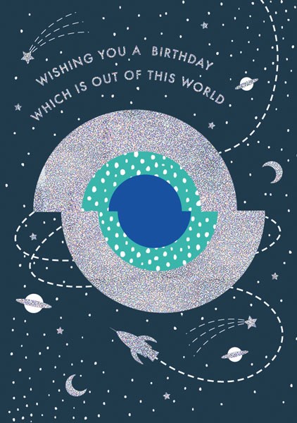 Vykort Out of this world