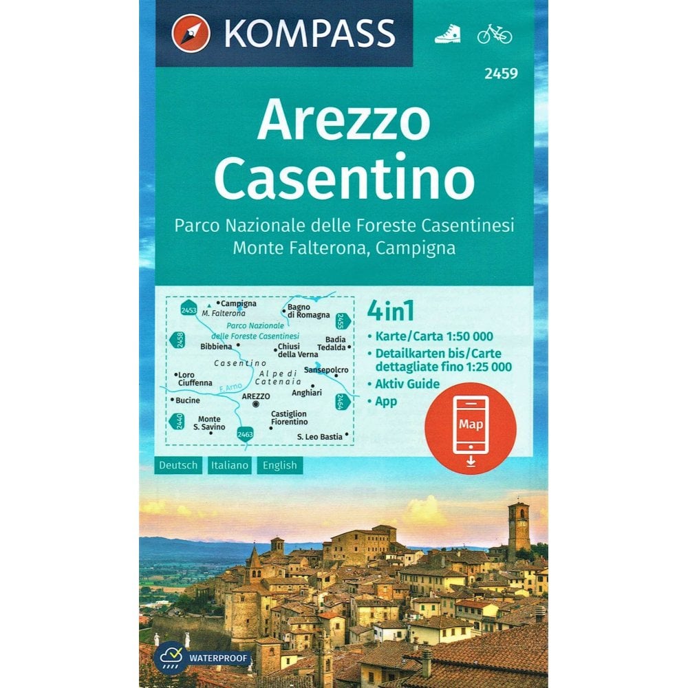 2459 Kompass Wanderkarte