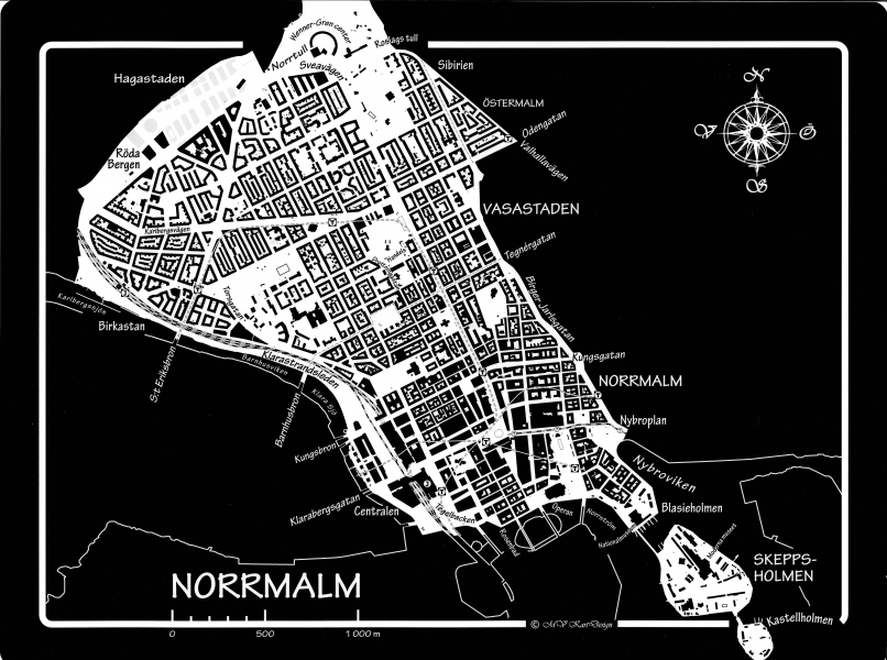 Tallriksunderlägg Norrmalm