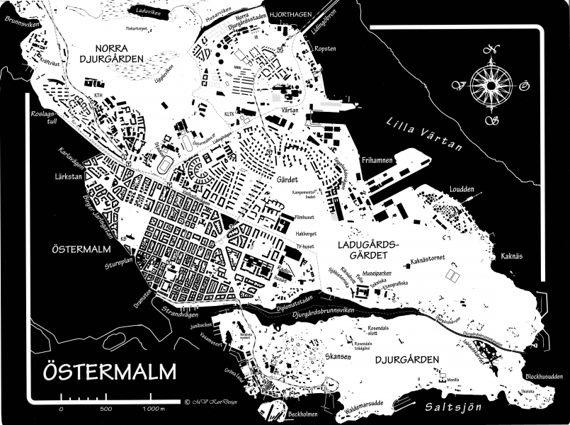 Tallriksunderlägg Östermalm