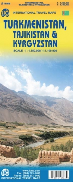 Turkmenistan Tajikistan and Kyrgyzstan