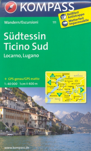 111 Kompass Wanderkarte