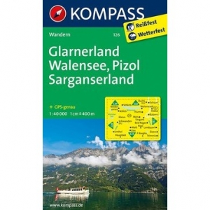 126 Kompass Wanderkarte