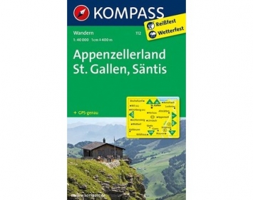 112 Kompass Wanderkarte
