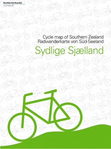 Södra Själland Cykelkarta