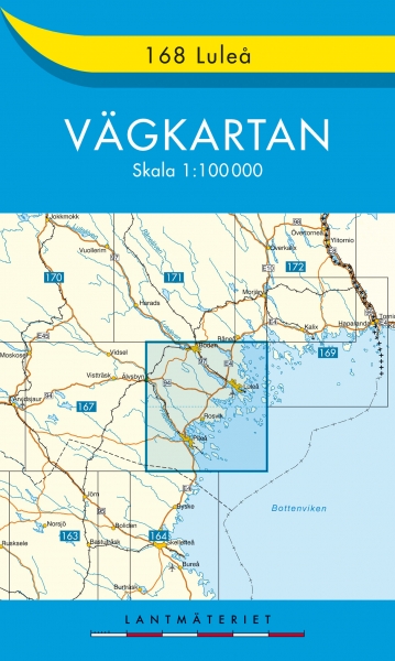 168 Luleå Vägkartan