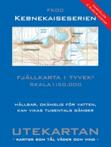 FK00 Kebnekaiseserien Utekartan