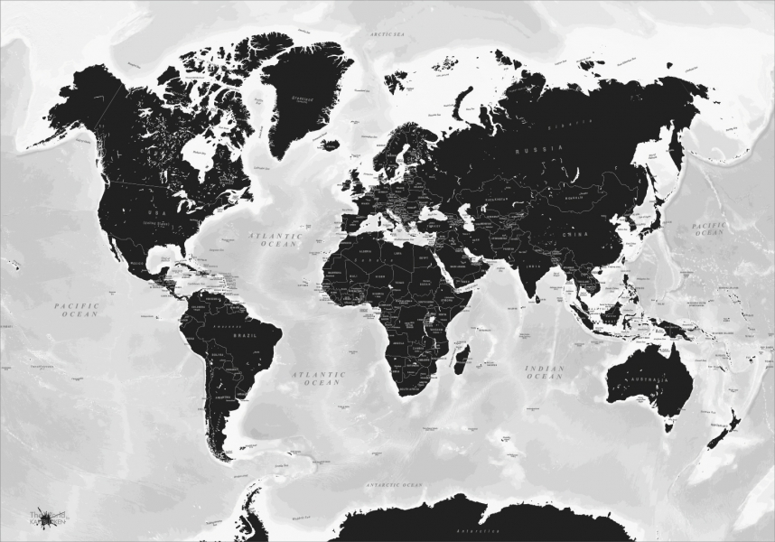 The World by Kartbutiken Black