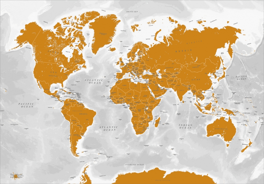 The World by Kartbutiken Orange
