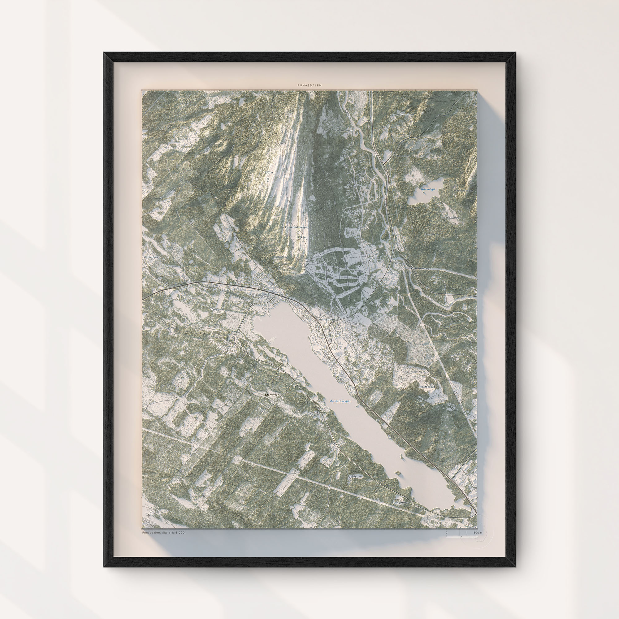 Funäsdalen 40x50cm Mapbits