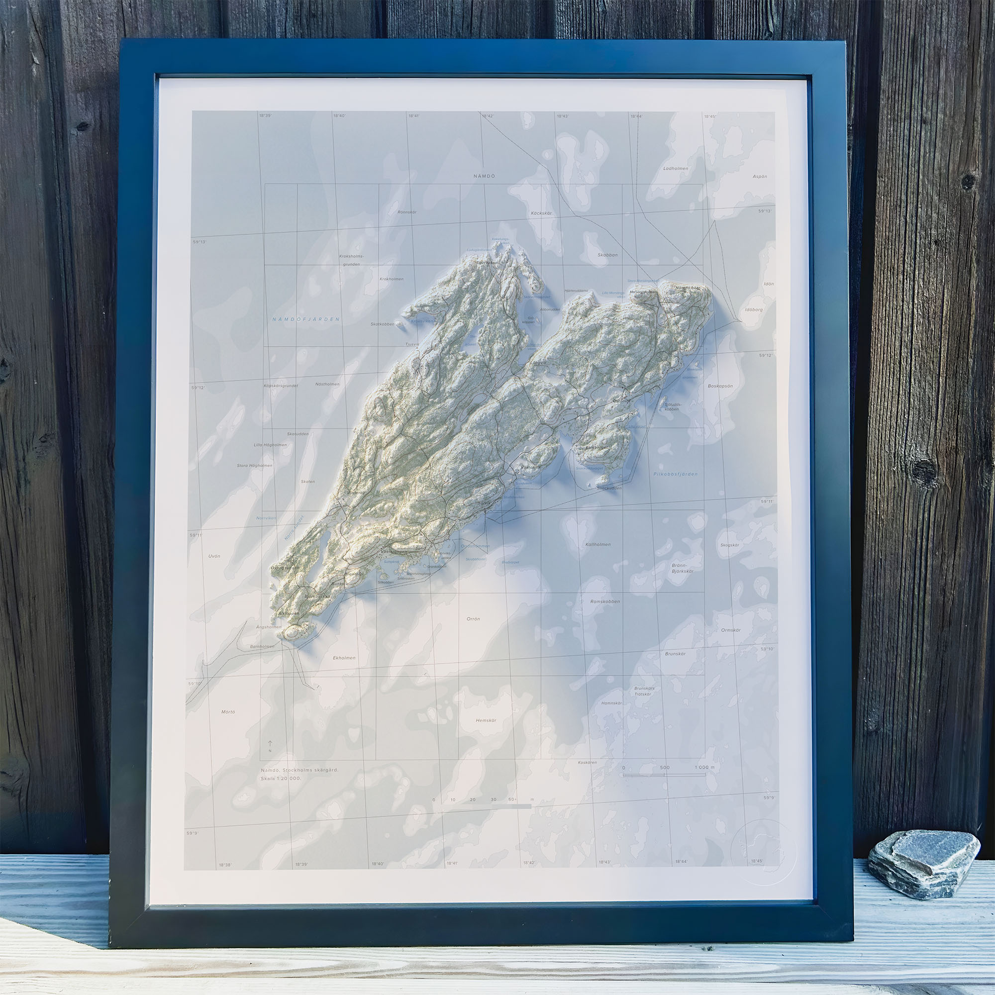 Nämdö 40x50cm Mapbits