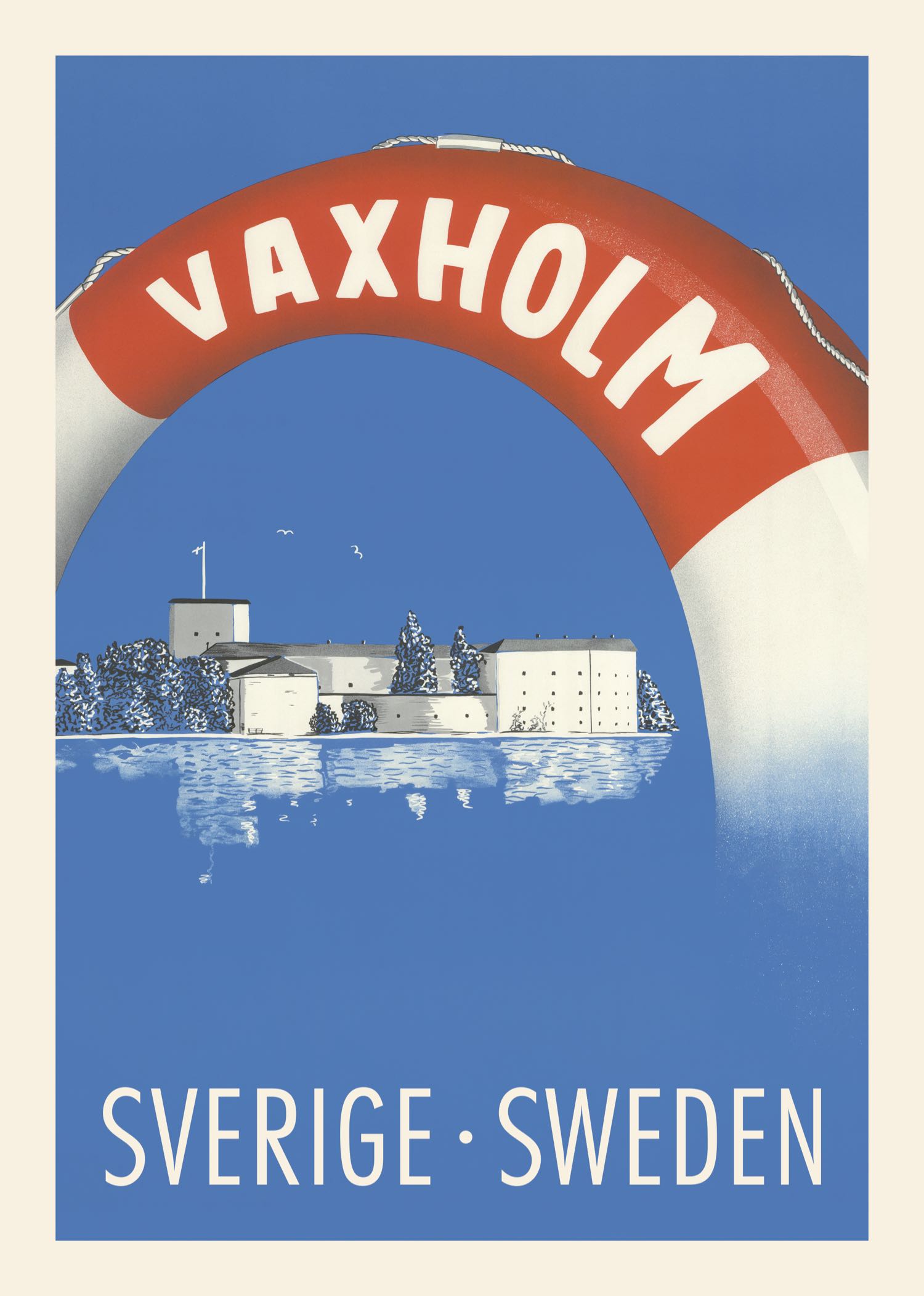Vaxholm 1947, affish A4