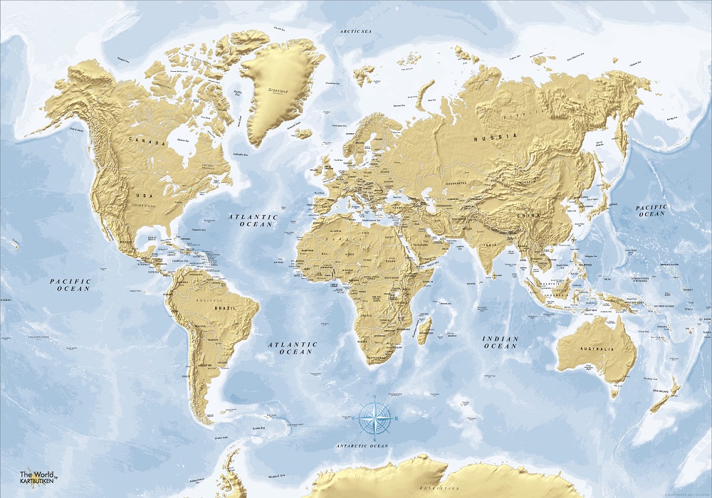 The World by Kartbutiken Gold