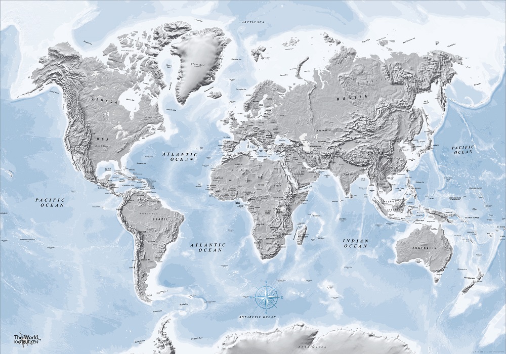 The World by Kartbutiken Silver