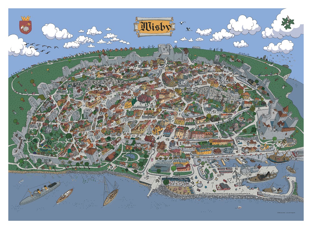 Poster Visby Wisby